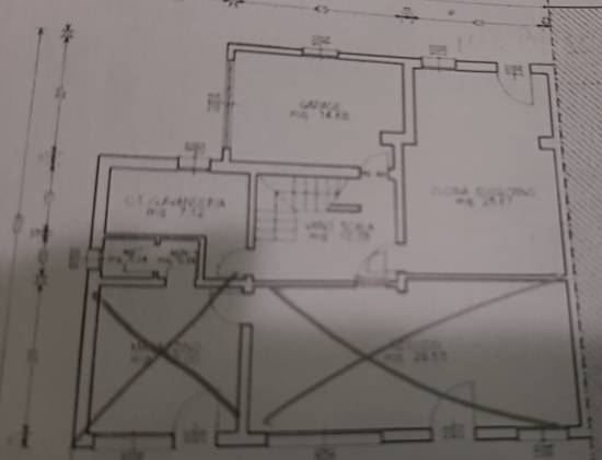 Planimetria - Casa singola FOSSALTA DI PIAVE zona CENTRO in affitto - Rif.: 2418